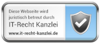 Brennholz-Hessler.de wird juristisch betreut durch IT-Recht Kanzlei